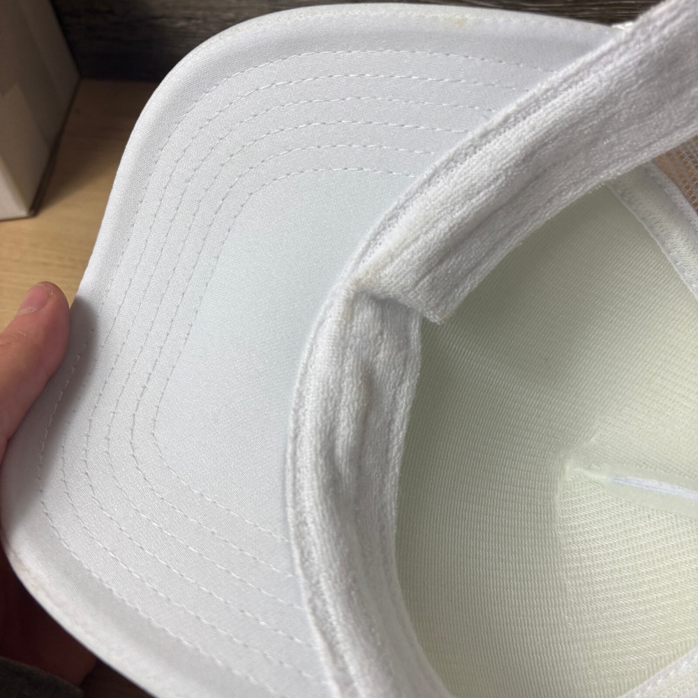 We Broke Up Hat Cap Snap Back White Rope Trucker Otto - Picture 7 of 9